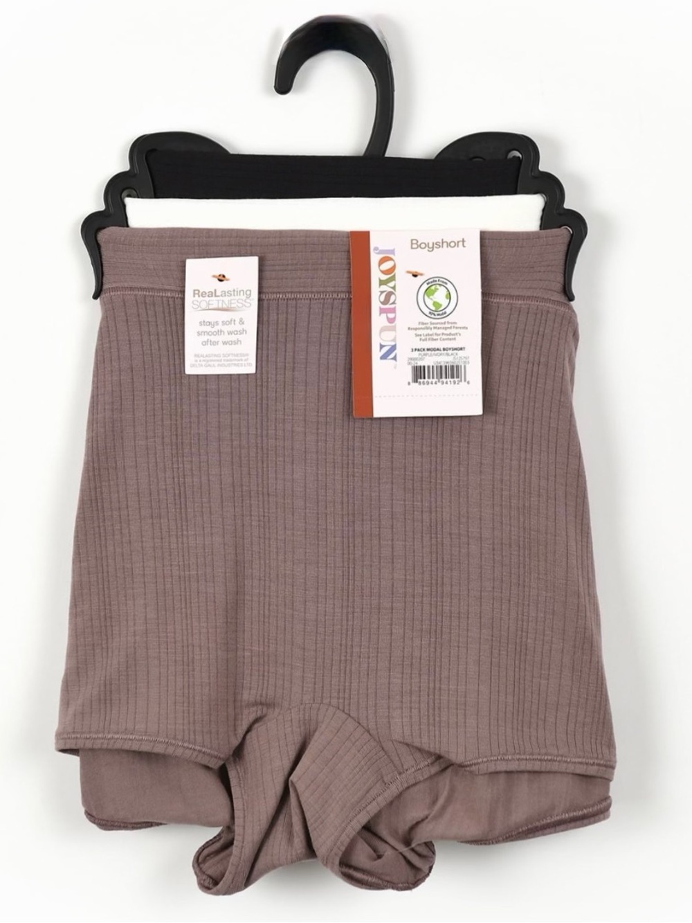 Modal Boyshort Panties, 3-Pack